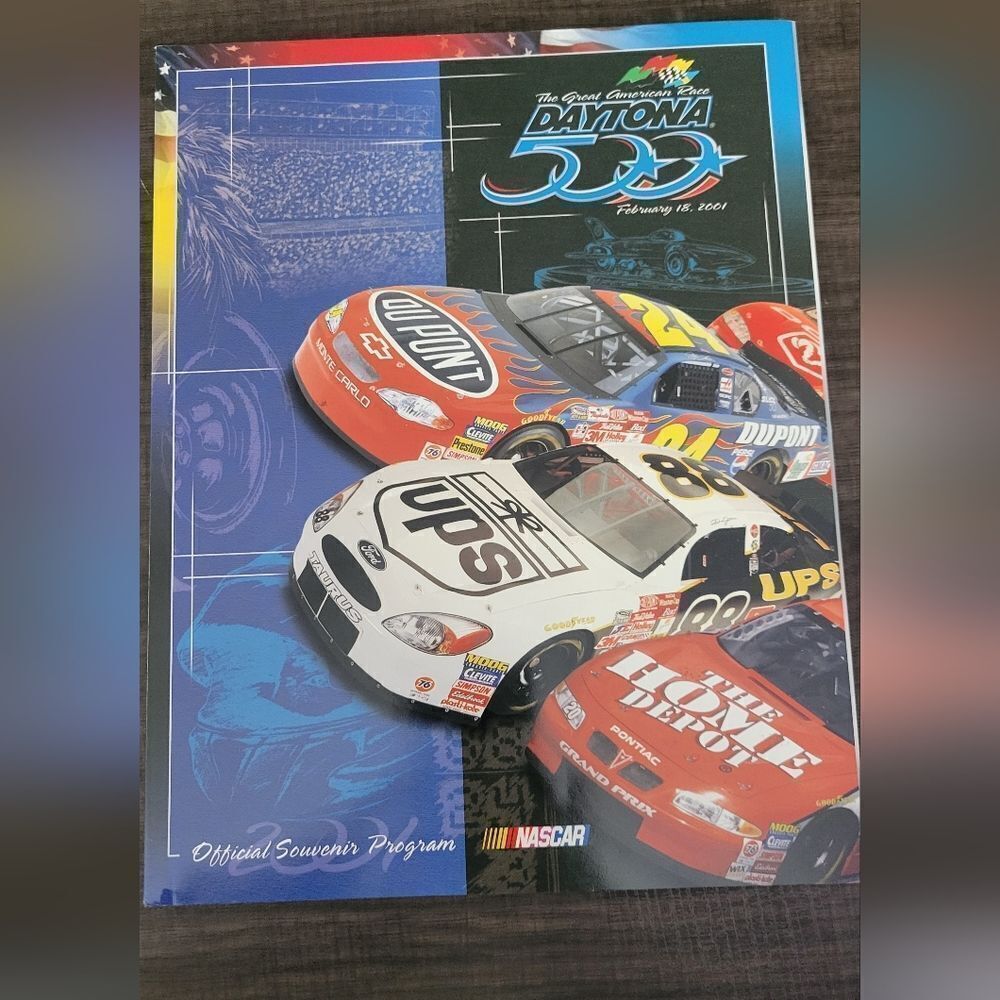 NASCAR Race Program February 18, 2001 Dale Earnhardt